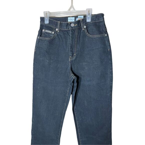 Calvin Klein Dark Wash‎ Straight Leg Jeans Size 4 - Picture 2 of 9